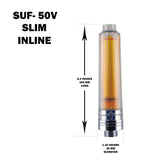 VitaPure Slim Inline Vitamin C Shower Filter by Sonaki